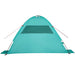 Strandtent waterdicht zeegroen