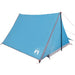 Tent 2-persoons waterdicht blauw