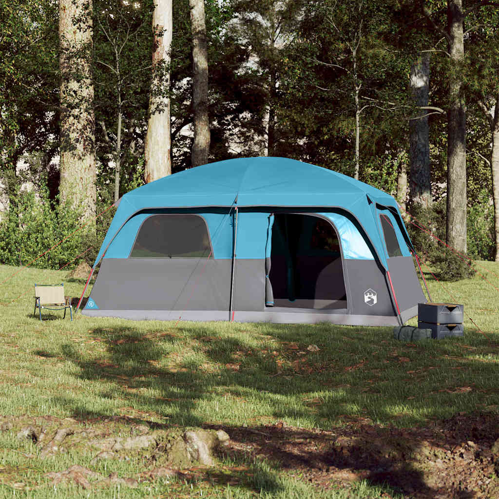 Gezinstent 8-persoons waterdicht blauw