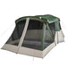 Tent met luifel 4-persoons waterdicht groen