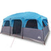 Gezinstent 10-persoons waterdicht blauw