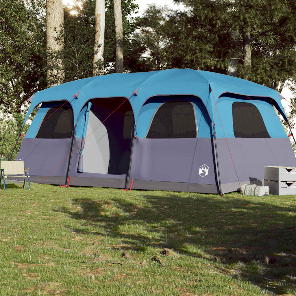 Gezinstent 10-persoons waterdicht blauw