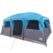 Gezinstent 10-persoons waterdicht blauw