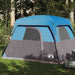 Tent 4-persoons waterdicht blauw