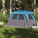 Gezinstent 6-persoons waterdicht blauw