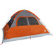 Koepeltent 6-persoons waterdicht oranje