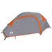 Koepeltent 1-persoons waterdicht oranje