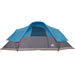 Koepeltent 9-persoons waterdicht blauw