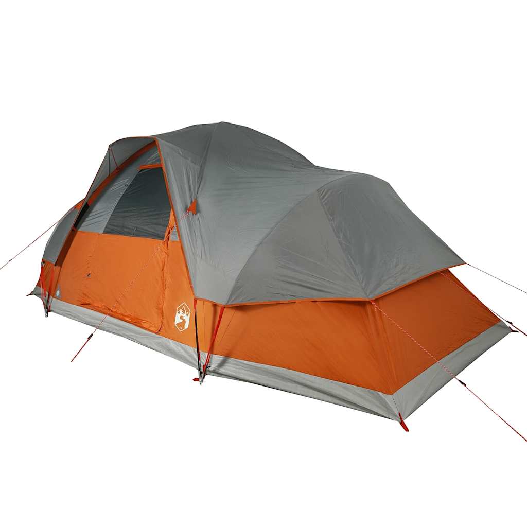 Koepeltent 9-persoons waterdicht oranje