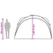 Partytent waterdicht wit