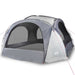 Partytent waterdicht wit en grijs