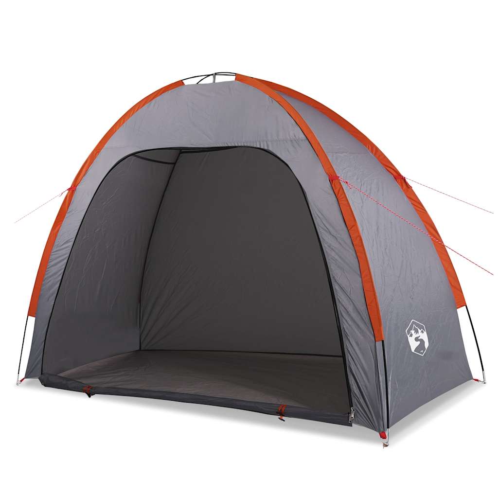 Opbergtent waterdicht grijs en oranje