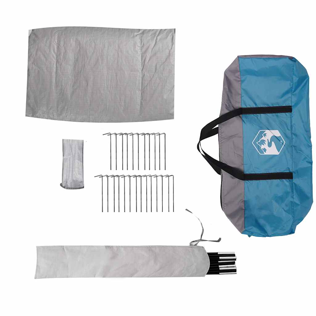 Tipitent voor gezin 12-persoons waterdicht blauw
