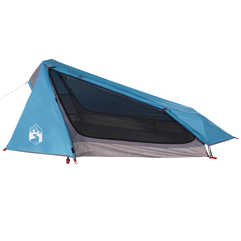 Tunneltent 1-persoons waterdicht blauw