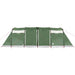 Tunneltent 10-persoons waterdicht groen