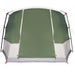 Tunneltent 4-persoons waterdicht groen