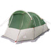 Tunneltent 4-persoons waterdicht groen