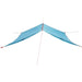 Kampeerluifel waterdicht 300x294 cm blauw
