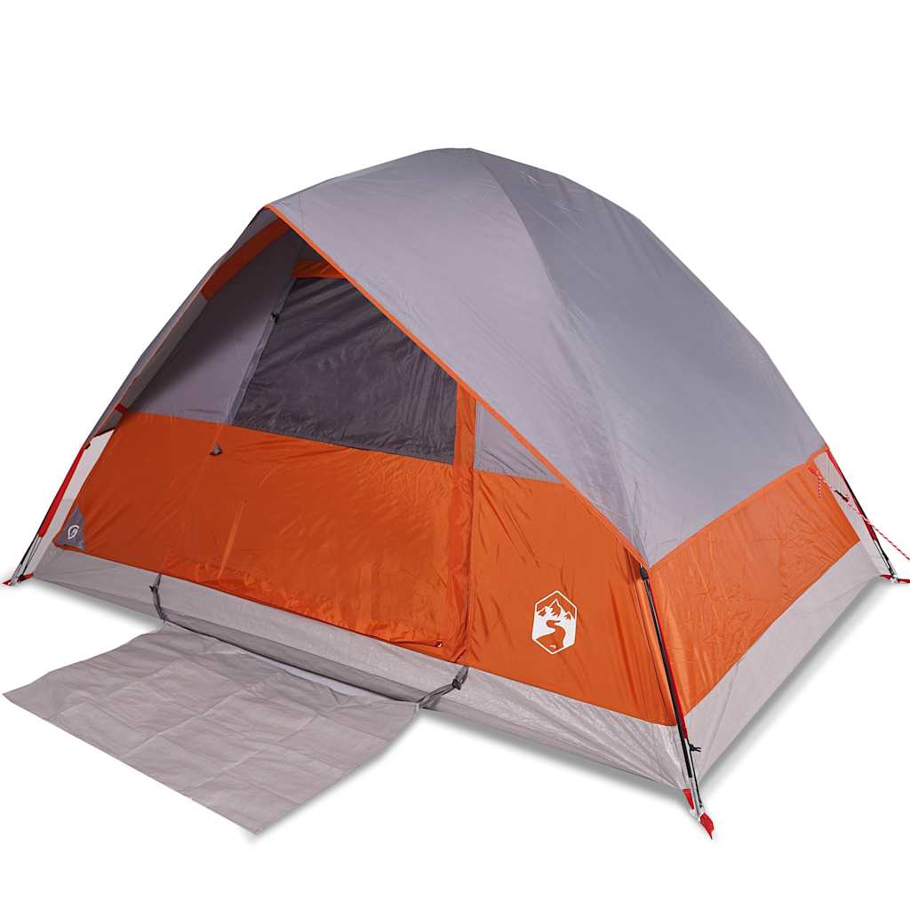 Koepeltent 2-persoons waterdicht oranje