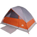 Koepeltent 2-persoons waterdicht oranje