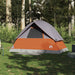 Koepeltent 2-persoons waterdicht oranje