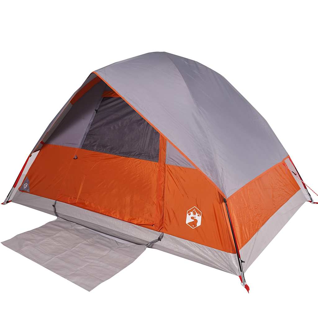 Koepeltent 2-persoons waterdicht oranje