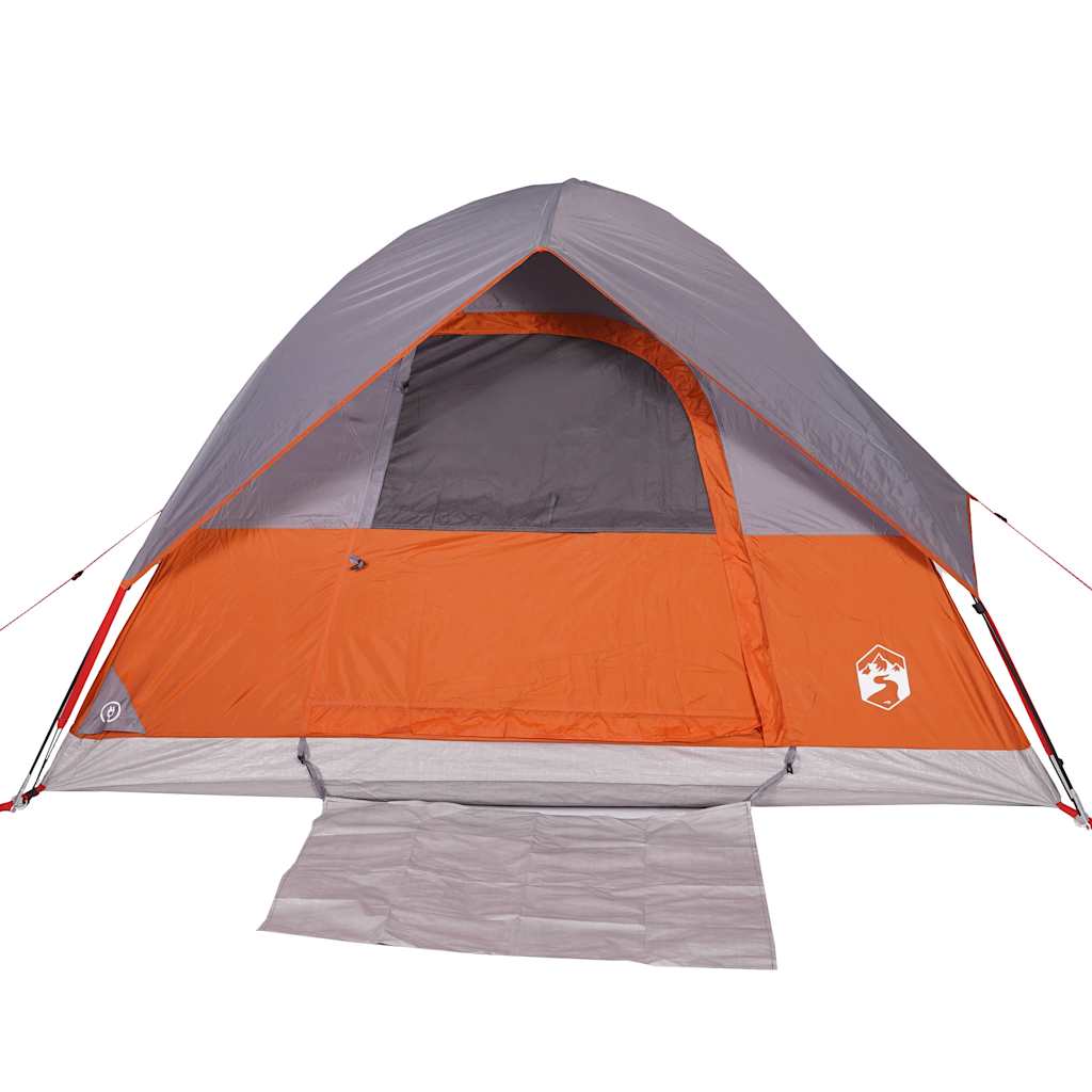 Koepeltent 2-persoons waterdicht oranje