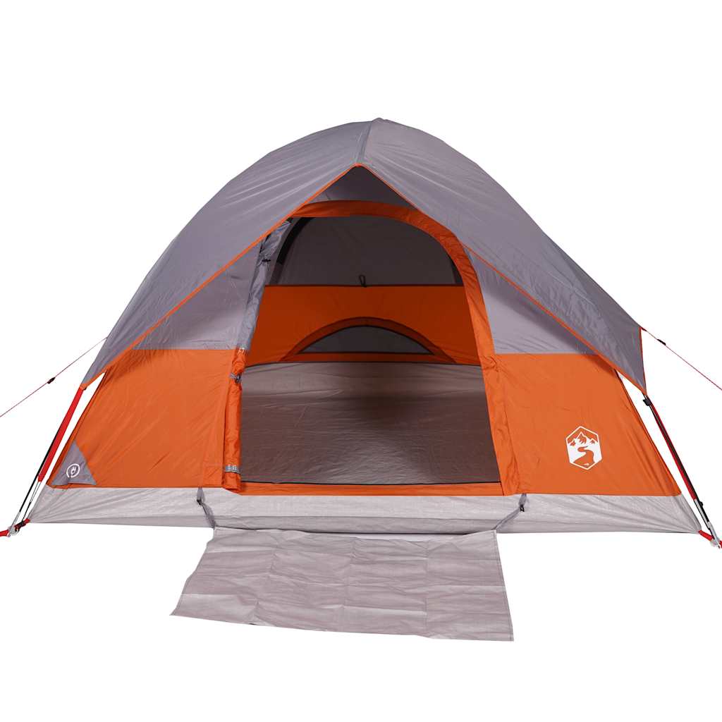 Koepeltent 2-persoons waterdicht oranje