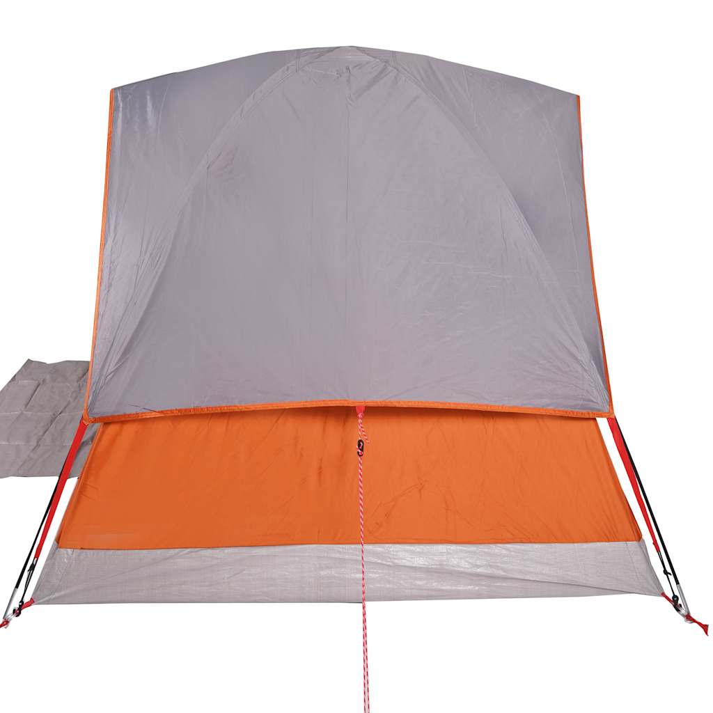 Koepeltent 2-persoons waterdicht oranje