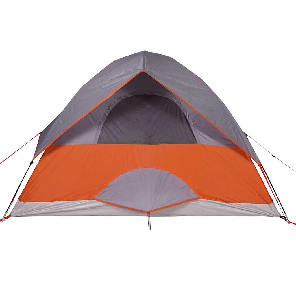 Koepeltent 2-persoons waterdicht oranje