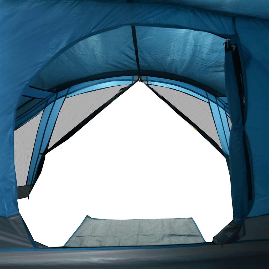 Tent 4-persoons waterdicht blauw