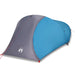 Koepeltent 4-persoons waterdicht blauw