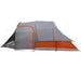 Tunneltent 4-persoons waterdicht grijs