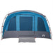 Tunneltent voor gezin 8-persoons waterdicht blauw