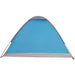 Koepeltent 2-persoons waterdicht blauw