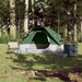 Koepeltent 2-persoons waterdicht groen