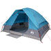 Koepeltent 4-persoons waterdicht blauw