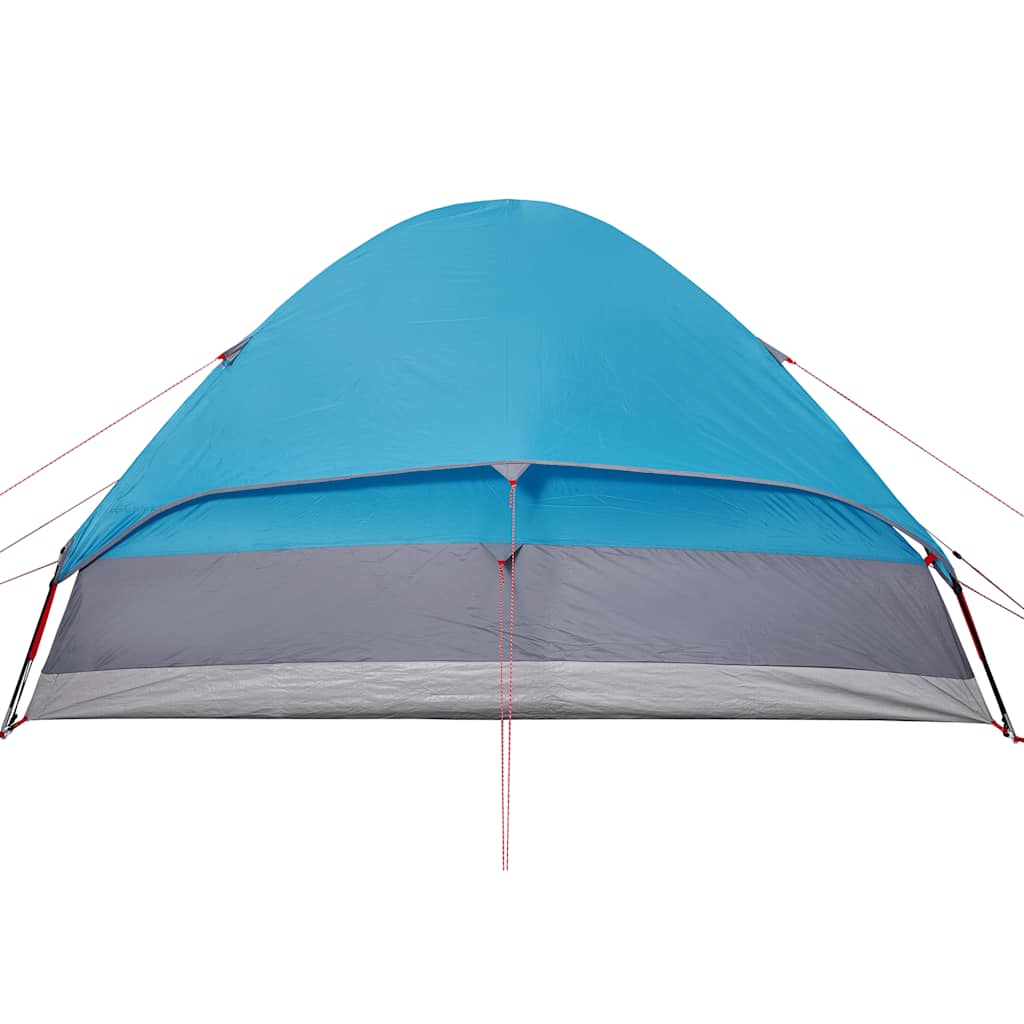 Koepeltent 6-persoons waterdicht blauw