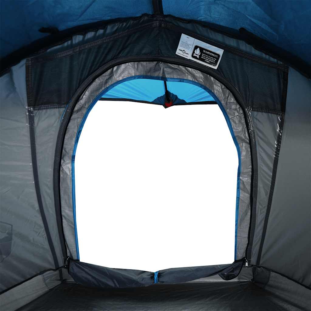 Koepeltent 1-persoons waterdicht blauw