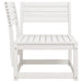 Tuinhoekbank 73x73x78 cm massief grenenhout wit