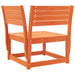 Tuinhoekbank 73x73x78 cm massief grenenhout wasbruin