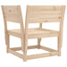 Tuinstoel massief grenenhout