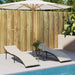 Ligstoelen 2 st met tafel poly rattan bruin