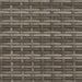 Ligbed met kussen poly rattan grijs