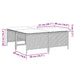 Tuinstoelen met kussens 4 stuks grijs polyrotan