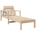Ligstoel 199,5x62x55 cm massief grenenhout