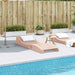 Ligbed 205x60x31,5 cm massief douglashout