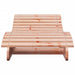 Ligbed 205x60x31,5 cm massief douglashout
