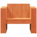 Tuinbank 79x60x62 cm massief grenenhout wasbruin