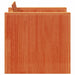 Tuinbank 79x60x62 cm massief grenenhout wasbruin